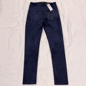 NWT BCBG MAXAZRIA Women's High Rise Navy Mason Leggings Size M